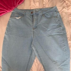 Size 15 skinny jeans (fit like a size 10) barely worn